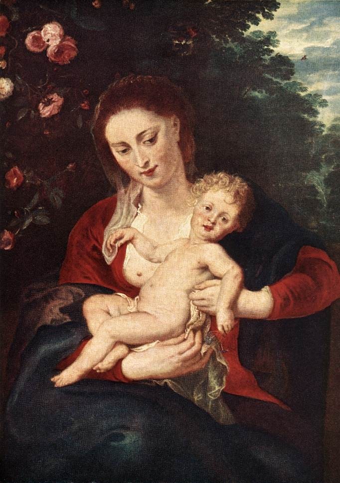 Peter Paul Rubens Virgin and Child